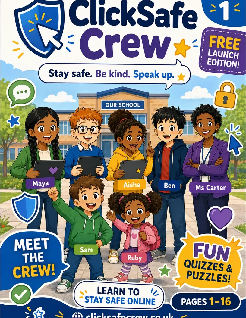 Preview cover of ClickSafe Crew Issue 1